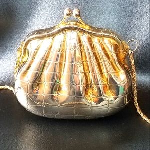 Bullocks Wilshire Vintage Metal Purse